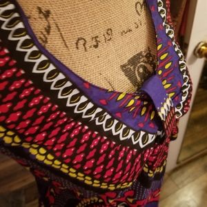 Casual Short patterned sun dress